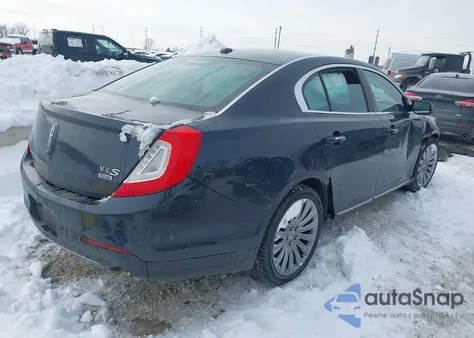 2014 Lincoln Mks z USA, uszkodzony, nr VIN 1LNHL9EK1EG612128